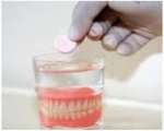 قرص تمیز کننده دندان مصنوعی